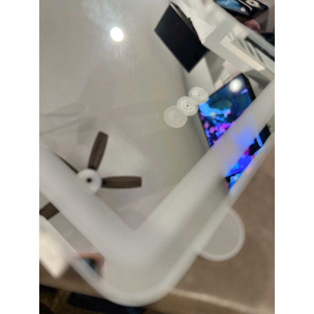 Kcavvi Vanity Mirror With Lights, Height-Adjustable & 360° Rotation, 1/10X - Picture 12 of 17